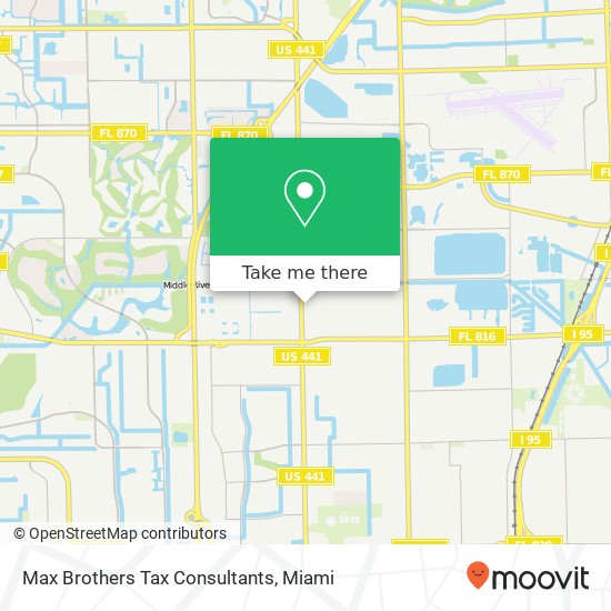 Mapa de Max Brothers Tax Consultants