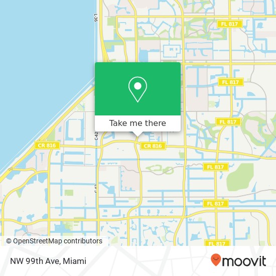 NW 99th Ave map