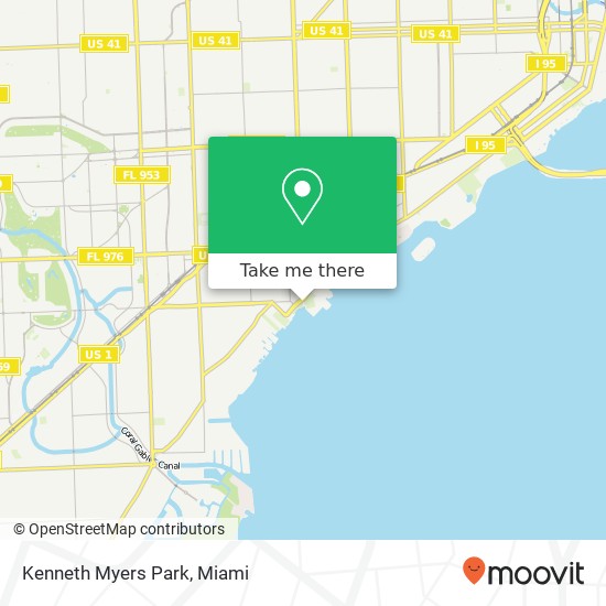Kenneth Myers Park map