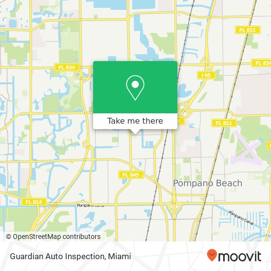 Guardian Auto Inspection map