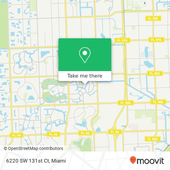 6220 SW 131st Ct map