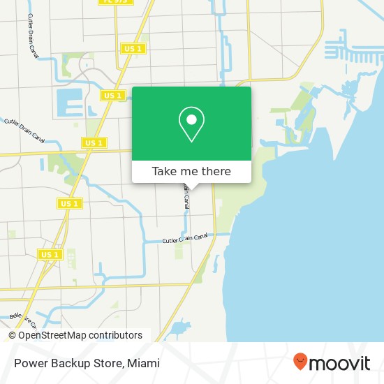 Power Backup Store map