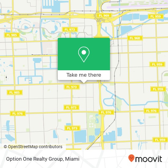 Option One Realty Group map