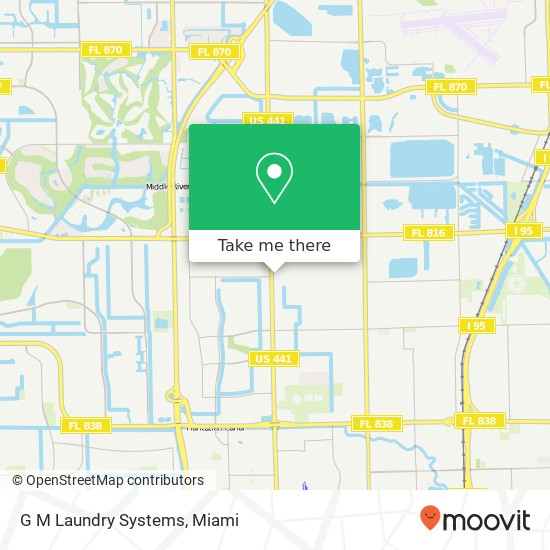 Mapa de G M Laundry Systems