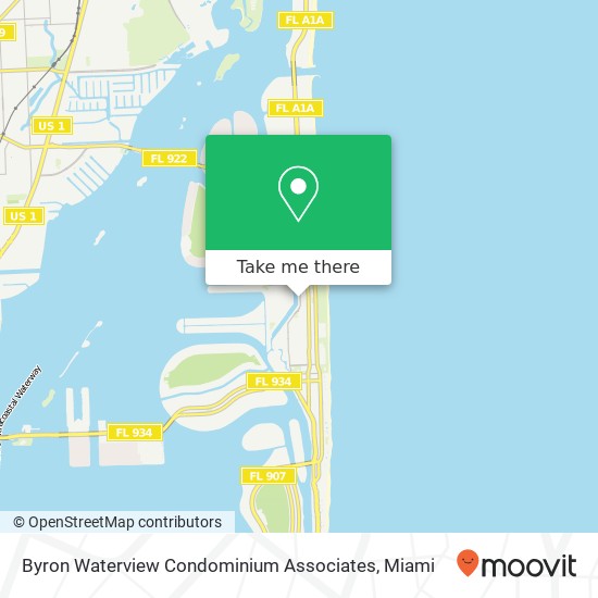 Mapa de Byron Waterview Condominium Associates