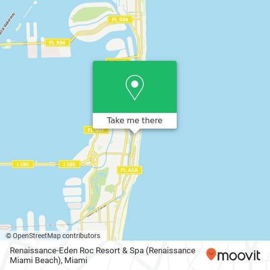 Renaissance-Eden Roc Resort & Spa (Renaissance Miami Beach) map