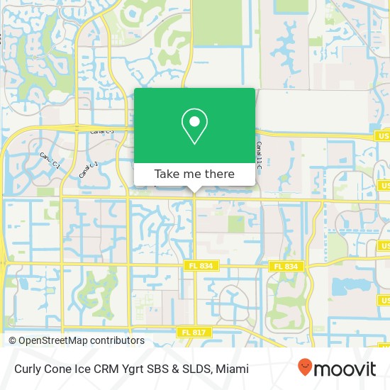 Mapa de Curly Cone Ice CRM Ygrt SBS & SLDS