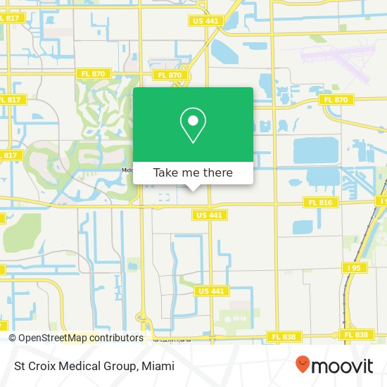 St Croix Medical Group map