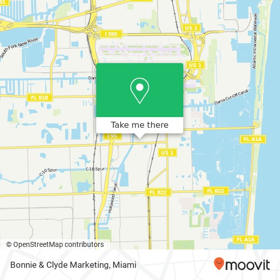 Bonnie & Clyde Marketing map