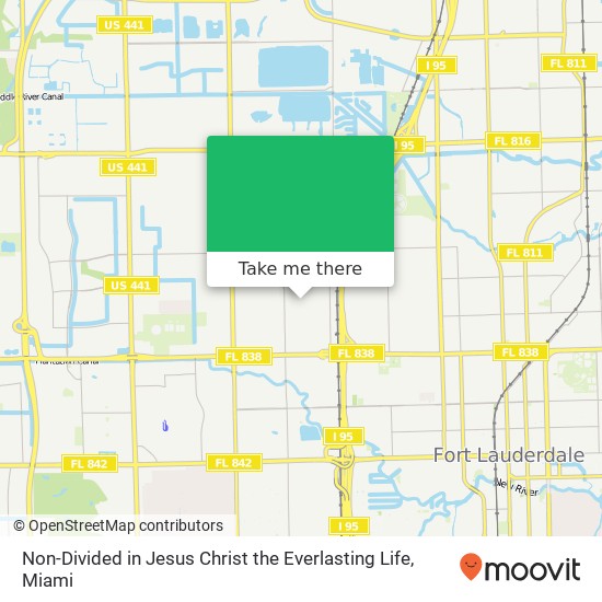 Mapa de Non-Divided in Jesus Christ the Everlasting Life