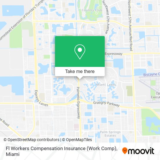 Mapa de Fl Workers Compensation Insurance (Work Comp)