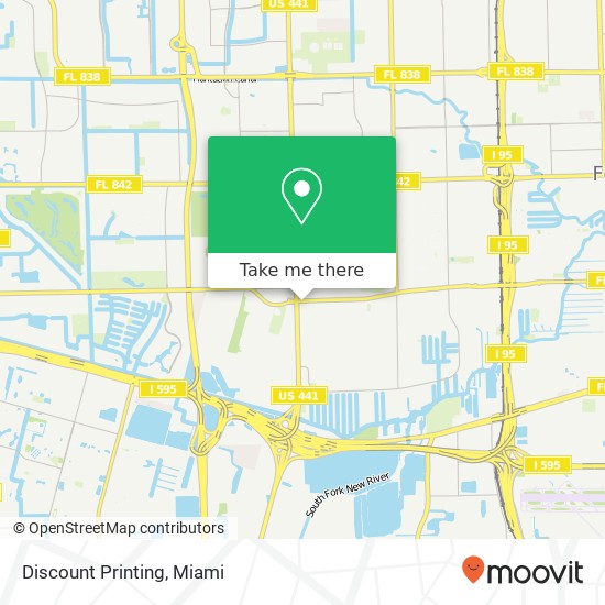 Discount Printing map