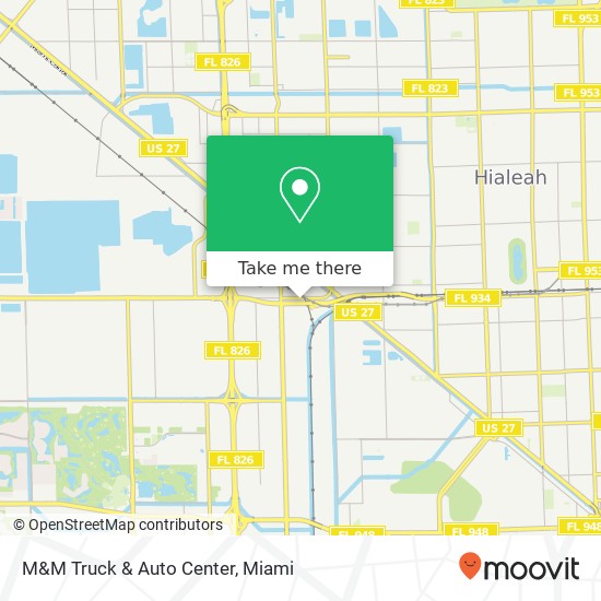 Mapa de M&M Truck & Auto Center