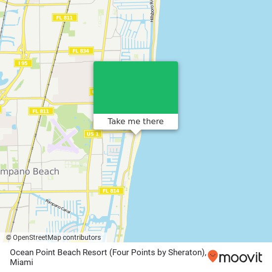 Ocean Point Beach Resort (Four Points by Sheraton) map