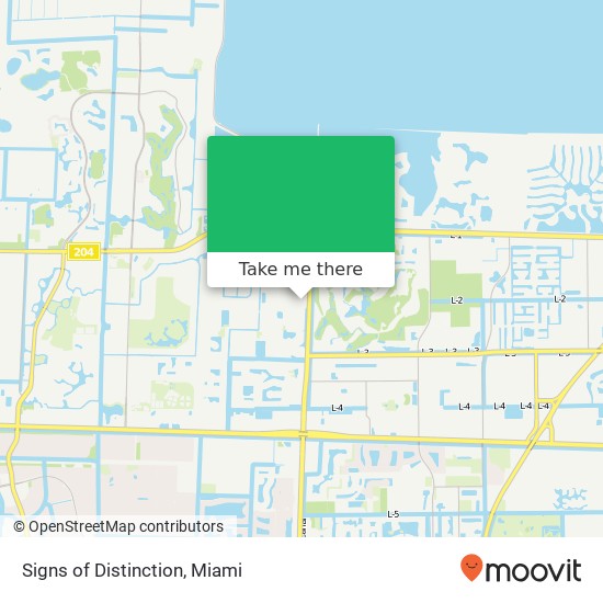 Signs of Distinction map