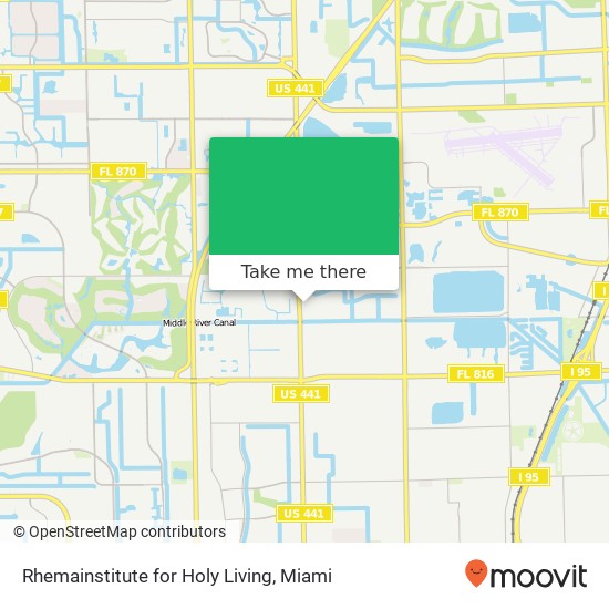 Mapa de Rhemainstitute for Holy Living