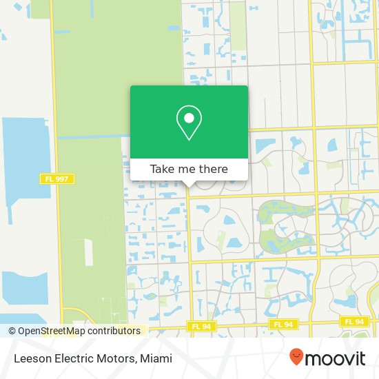 Leeson Electric Motors map