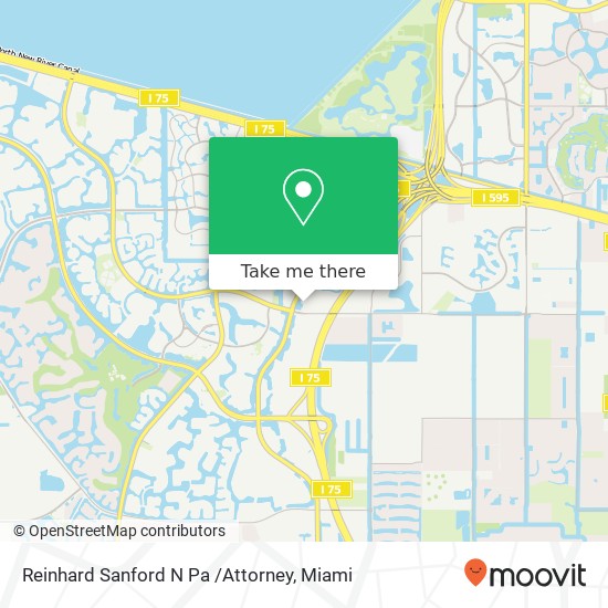 Reinhard Sanford N Pa /Attorney map