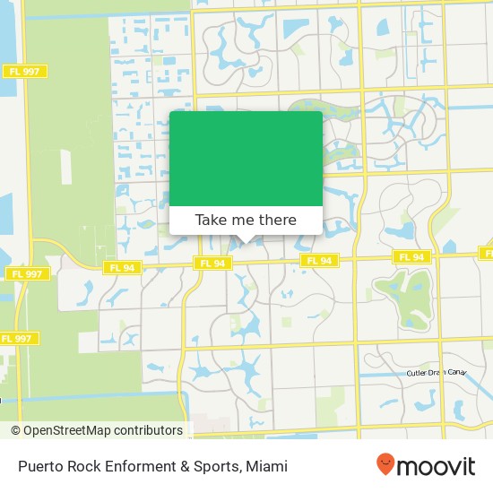 Mapa de Puerto Rock Enforment & Sports