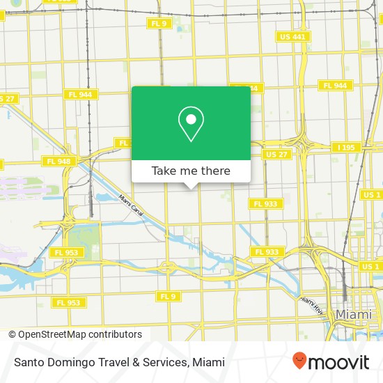 Santo Domingo Travel & Services map