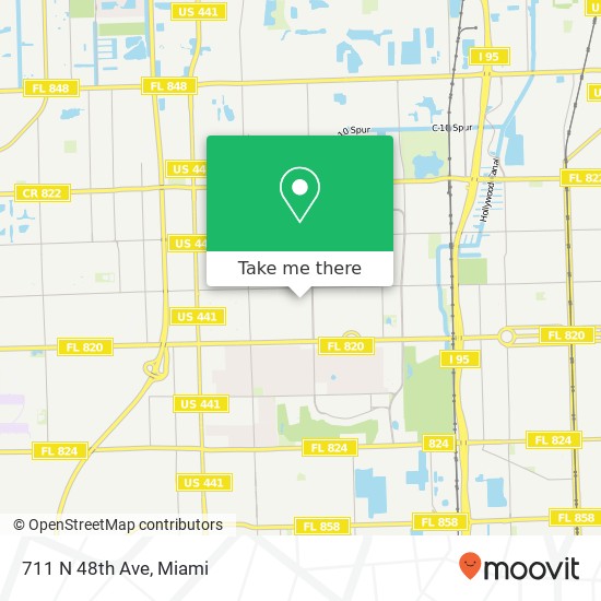 711 N 48th Ave map
