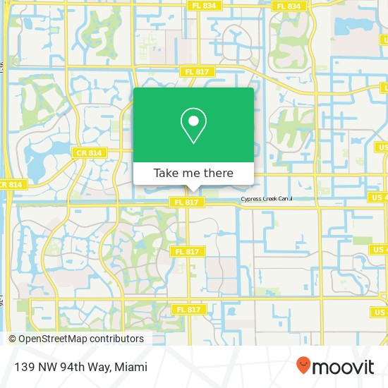 139 NW 94th Way map