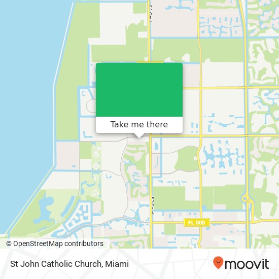 Mapa de St John Catholic Church