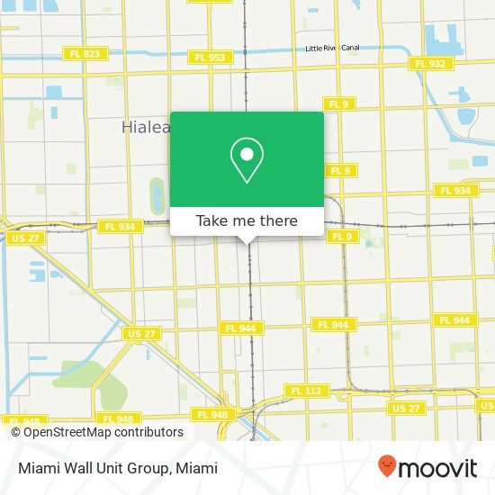 Miami Wall Unit Group map