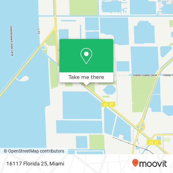 16117 Florida 25 map