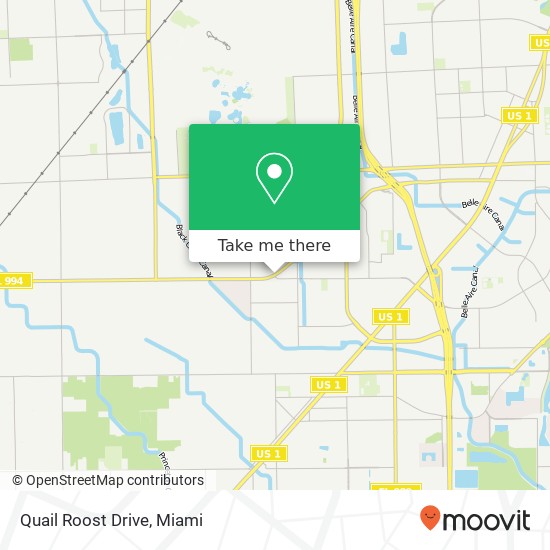 Mapa de Quail Roost Drive