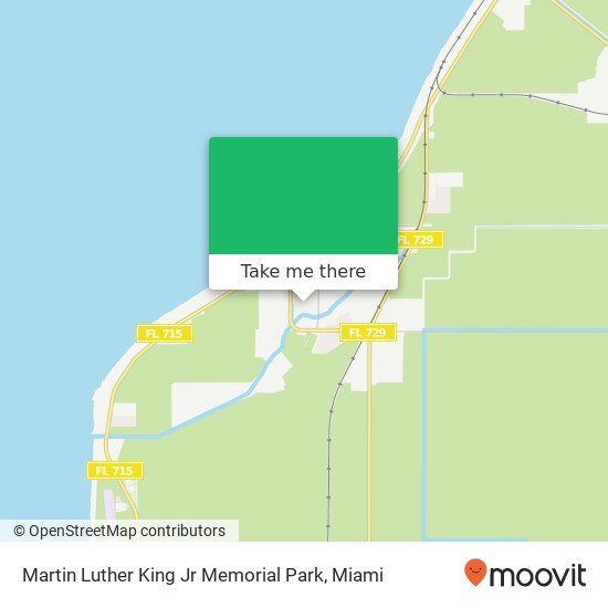 Mapa de Martin Luther King Jr Memorial Park