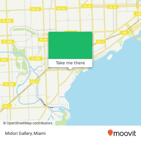 Midori Gallery map