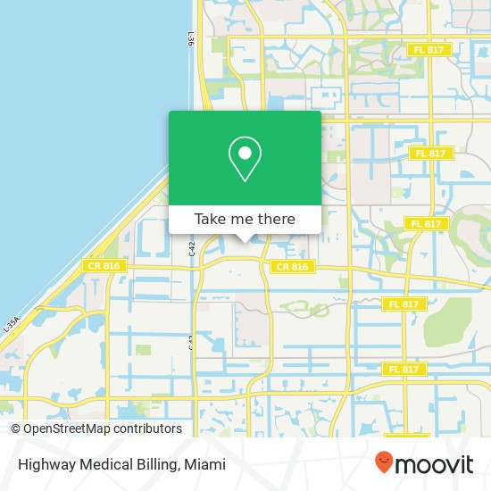 Mapa de Highway Medical Billing