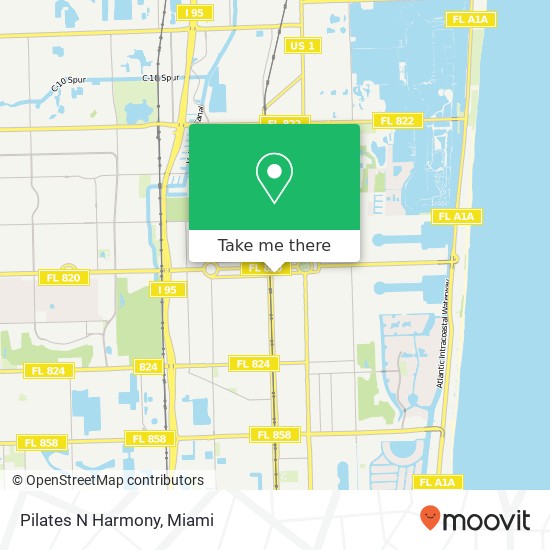 Pilates N Harmony map