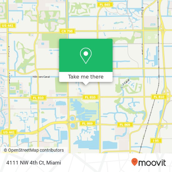 4111 NW 4th Ct map