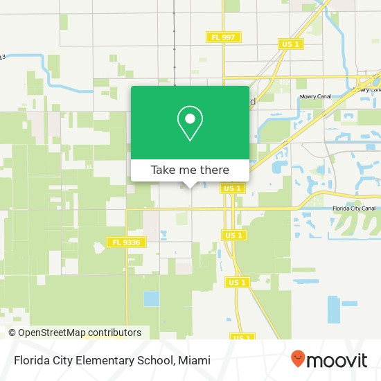 Mapa de Florida City Elementary School