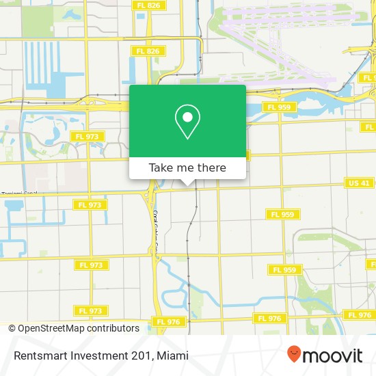 Mapa de Rentsmart Investment 201