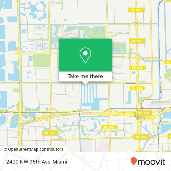 Mapa de 2400 NW 95th Ave