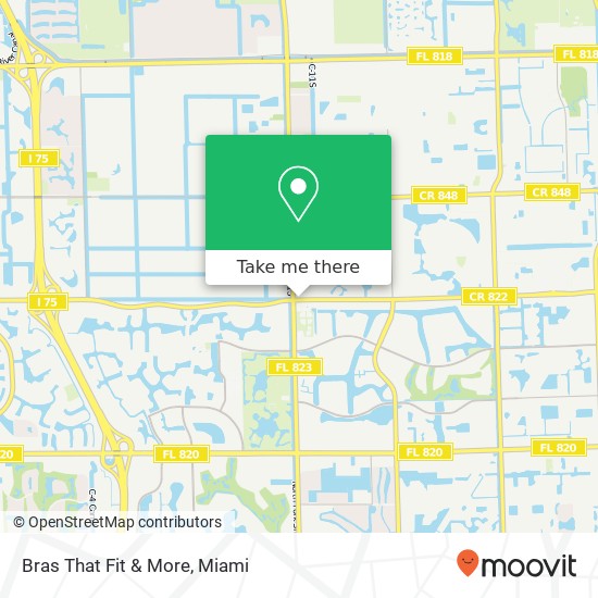 Mapa de Bras That Fit & More