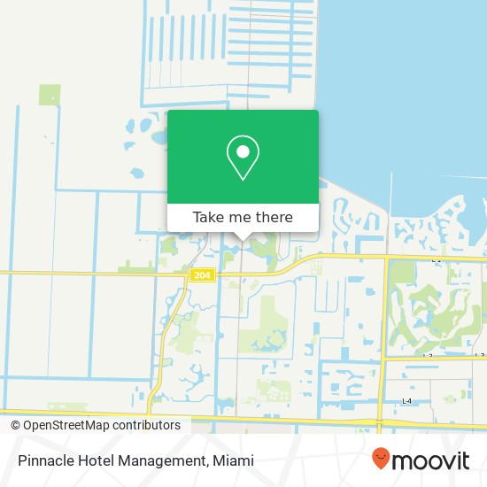 Pinnacle Hotel Management map
