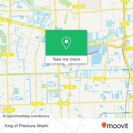 King of Pressure map