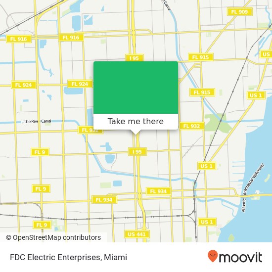 FDC Electric Enterprises map