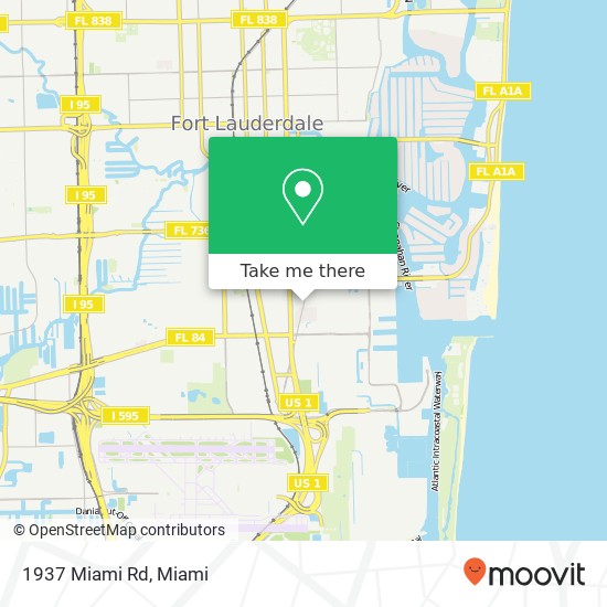 Mapa de 1937 Miami Rd