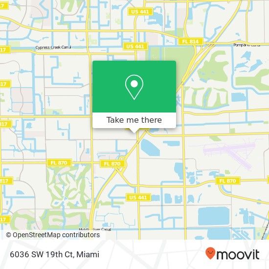 6036 SW 19th Ct map