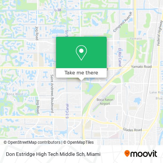 Mapa de Don Estridge High Tech Middle Sch