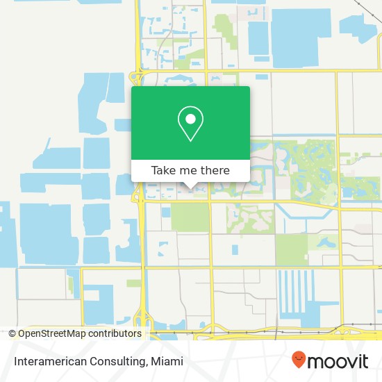 Mapa de Interamerican Consulting