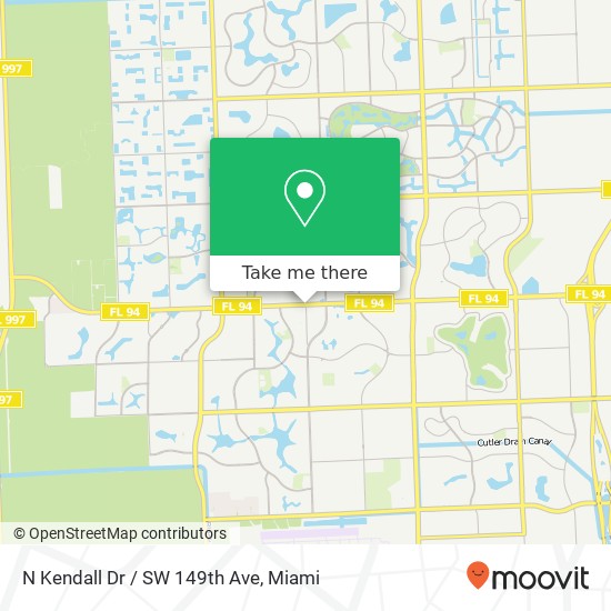 Mapa de N Kendall Dr / SW 149th Ave