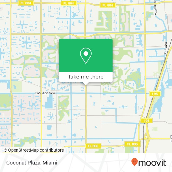 Coconut Plaza map