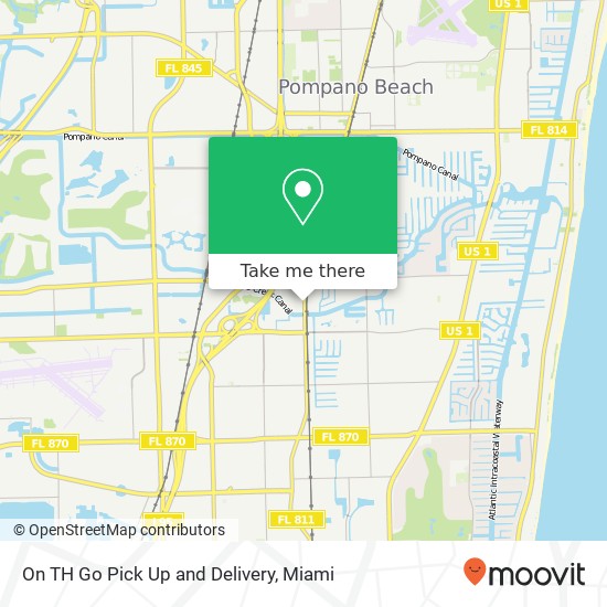 On TH Go Pick Up and Delivery map