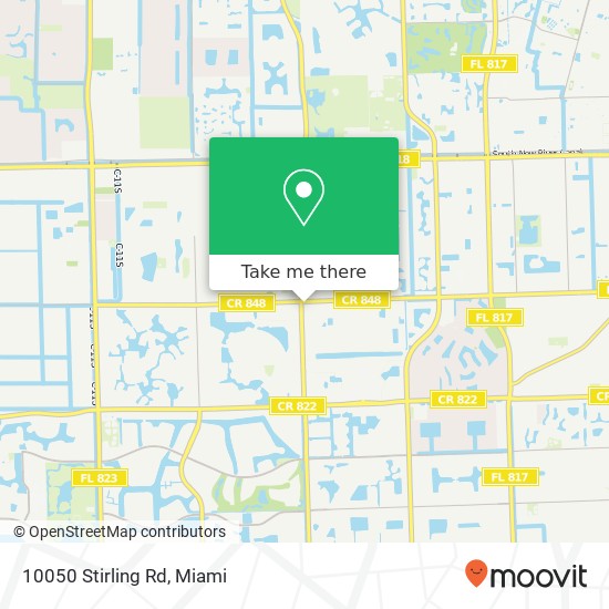 10050 Stirling Rd map